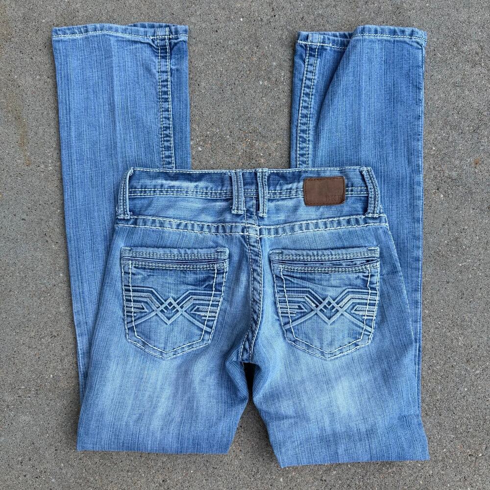 Buckle BKE Aiden 26R Light Blue Boot Stretch Jeans ABM21041 Mens